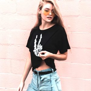 Green Printed Tshirt